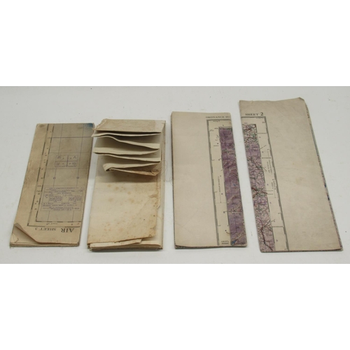 1490 - Collection of survey maps of Great Britain for British pilots. Including 12 RAF edition 'official us... 