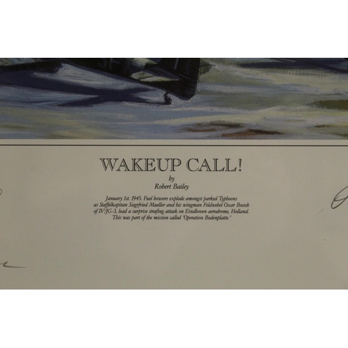 1472 - 'Wakeup Call!' by Robert Bailey, limited edition print (19/25) signed in pencil by artist to bottom ... 