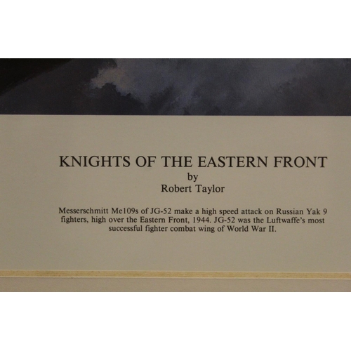 1483 - 'Knights of the Eastern Front' by Robert Taylor, limited edition print (650/1250) signed in pencil b... 