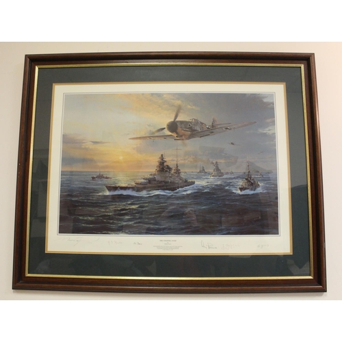 1484 - 'Channel Dash' by Robert Taylor, limited edition print (317/1000) signed in pencil by artist to bott... 