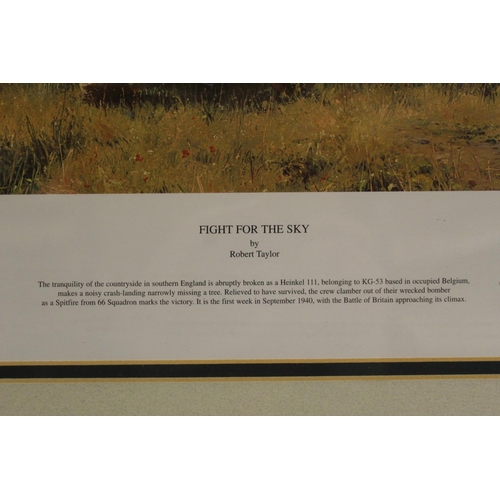 1485 - 'Fight for the Sky' by Robert Taylor, limited edition print (19/500) signed in pencil by artist to b... 