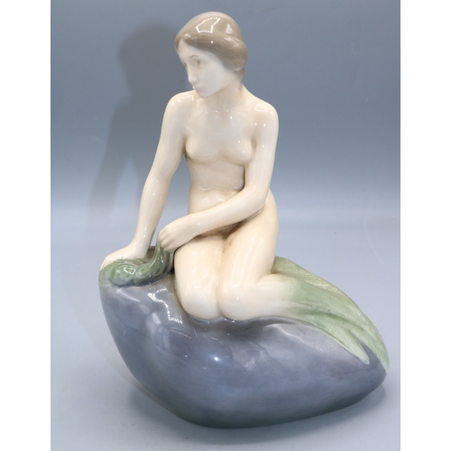 325 - Royal Copenhagen figure The Little Mermaid, modelled by Edvard Eriksen, number 4431, H22.5cm