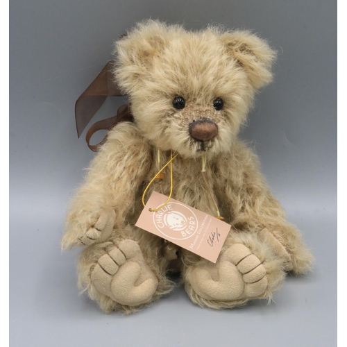 604 - Charlie Bears, Minimo Collection, 'Dumpling', limited edition of 2000, designed by Isabelle Lee, H16... 