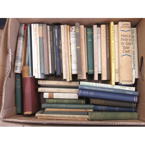 306 - Large collection of Poetry books to inc. works by Edith Sitwell, Osbert Sitwell, Alexander Pope, Ali... 