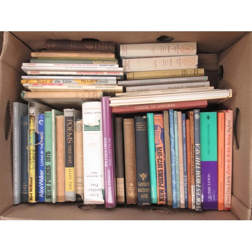 306 - Large collection of Poetry books to inc. works by Edith Sitwell, Osbert Sitwell, Alexander Pope, Ali... 