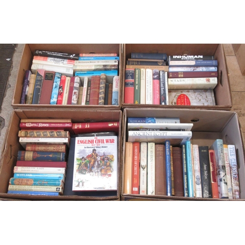 307 - Large collection of History books covering various events and periods to inc. Saxon England, British... 