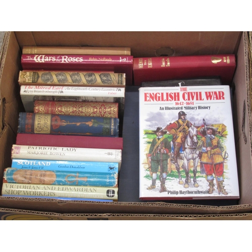 307 - Large collection of History books covering various events and periods to inc. Saxon England, British... 