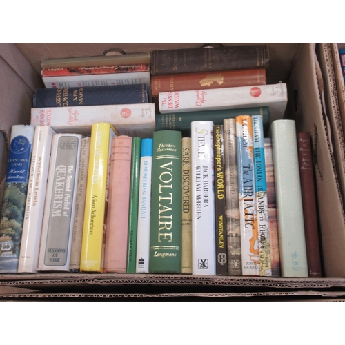 308 - Large assorted collection of fiction and non-fiction books to inc. works by Salman Rushdie, Philip G... 