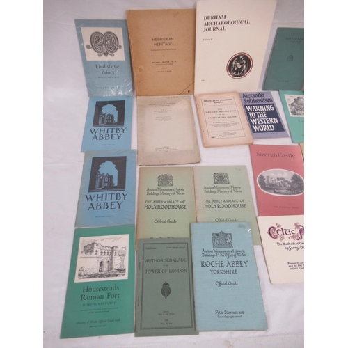 309 - Assorted collection of Ministry of Works Guides, Journals, paperbacks, sermons, etc.