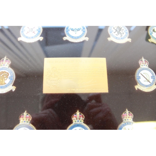 1431A - Limited Edition Royal Air Force Museum Battle of Britain Squadron Badge Collection. Enamelled silver... 