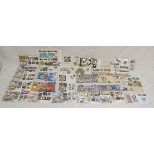 694 - Large collection of FDCs loose and in folders, Royal Mail Prestige Stamp books, illustrations, pin b... 