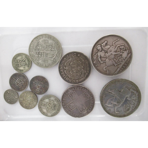 695 - Collection of British and International coins to inc. small collection of silver content coins inc. ... 