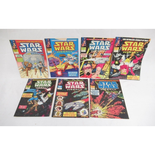 698 - Marvel Star Wars Weekly #1-51, 53-57, 59-63, 65-83 and other Star Wars comics and books