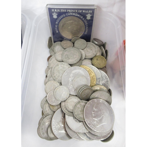 806 - Collection of mixed British and International coins, to inc. small collection of Pre-1947 GB silver ... 