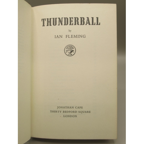 237 - Fleming (Ian) Thunderball, 1st Edition 1961, Jonathan Cape, hardback with dust jacket