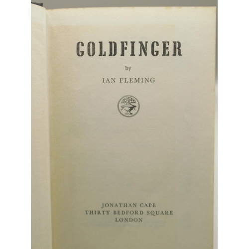 238 - Fleming (Ian) Goldfinger, 1st Edition 1959, Jonathan Cape, hardback with dust jacket