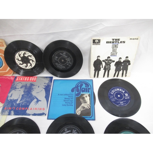 317 - Collection of LPs and 45s to inc. The Rolling Stones, Motorhead, Barry Manilow, The Beatles, The Mon... 