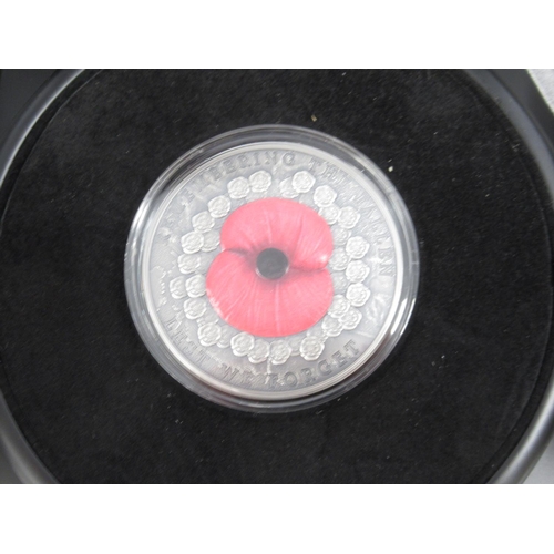 74 - Wesminster Mint/ Royal British Legion -  The 2022 Masterpiece Poppy Coin, 5oz Silver Coin Limited Ed... 