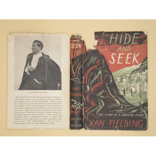 239 - Fielding (Xan) Hide and Seek, 1st Edition 1954, Secker & Warburg, hardback w/dust jacket, a/f