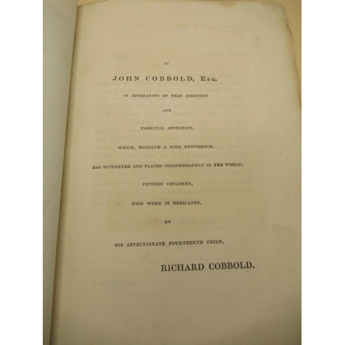 241 - Cobbold (Rev. Richard) Valentine Verses or Lines of Truth Love and Virtue, Printed and Sold by E.Sha... 