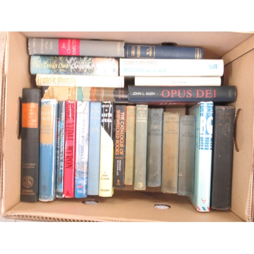 310 - Large collection of assorted fiction and non-fiction to inc. John Buchan, Gore Vidal, John Masters, ... 