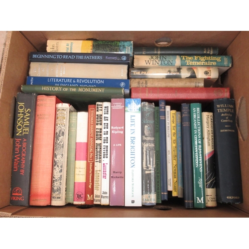 310 - Large collection of assorted fiction and non-fiction to inc. John Buchan, Gore Vidal, John Masters, ... 