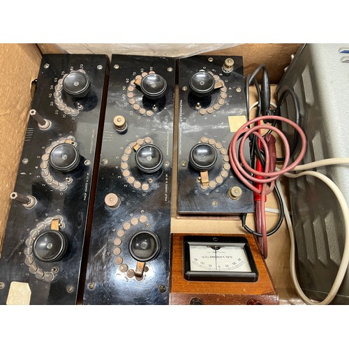 777 - Collection of Philip Harris etc. electrical measuring instruments (5 boxes)