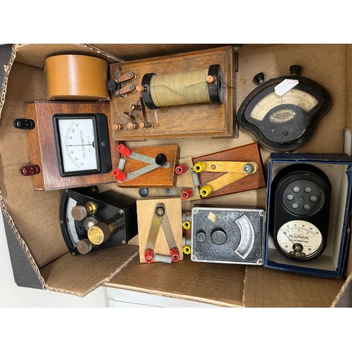 777 - Collection of Philip Harris etc. electrical measuring instruments (5 boxes)