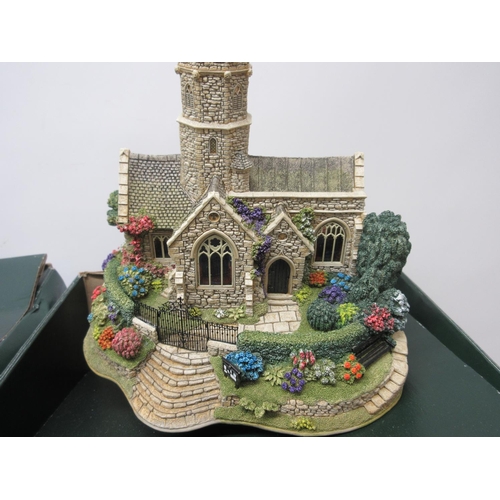 1341 - Four Lilliput Lane models - The First Noel, Pen Pals, Lead Kindly Light, and Christmas Cake, with bo... 