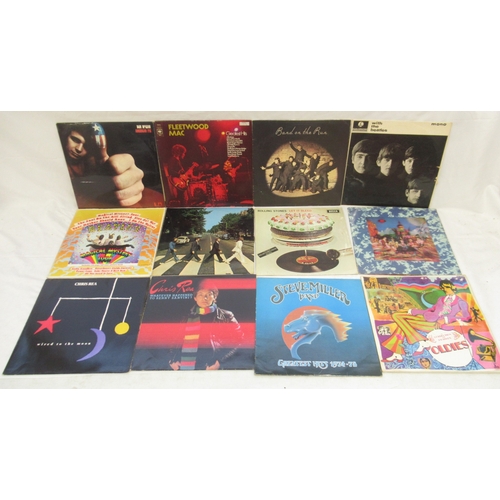 328 - Collection of LPs to inc, The Rolling Stones, The Beatles, Gordon Lightfoot, Don McLean, Fleetwood M... 