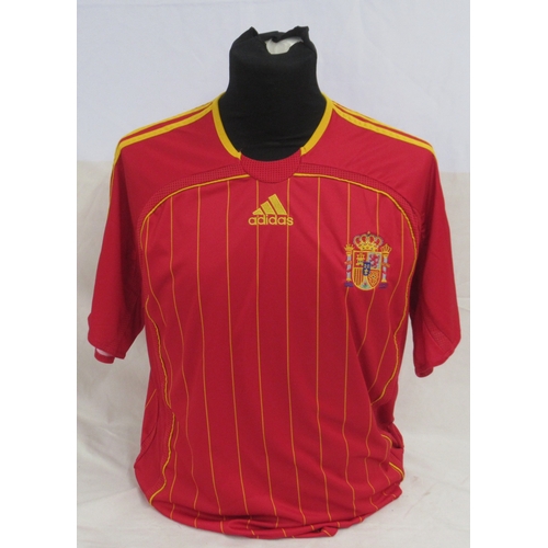 347 - Luis Garcia signed Spain #23 Jersey with COA from ASM Sports Memorabilia