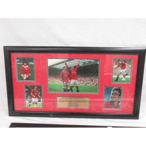 356 - Manchester United - Paul Scholes Signed Football Boot montage with COA from Montage Moments, George ... 