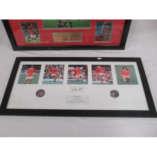 356 - Manchester United - Paul Scholes Signed Football Boot montage with COA from Montage Moments, George ... 