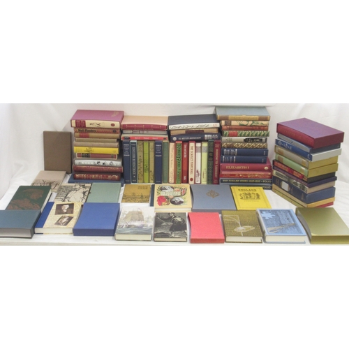 314 - Folio Society - collection of 67 folio society hardbacks (63 w/slip-cases, 4 without) to inc. copy o... 