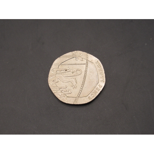 118 - Undated 20p coin