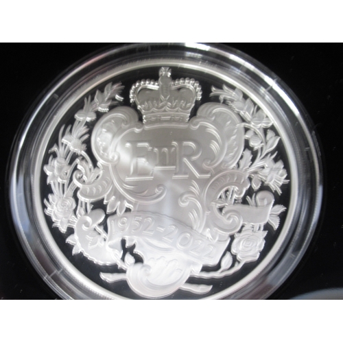 68 - The Royal Mint - The Platinum Jubilee of Her Majesty The Queen 2022 UK 5oz Silver Proof Coin, Limite... 