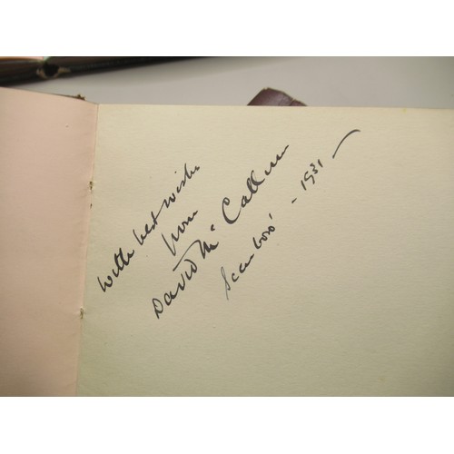 229 - Collection of 5 c20th autograph books cont. signatures, quotes, etc. to inc. signatures from Bob Hos... 