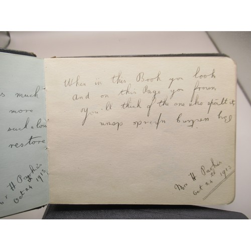 229 - Collection of 5 c20th autograph books cont. signatures, quotes, etc. to inc. signatures from Bob Hos... 