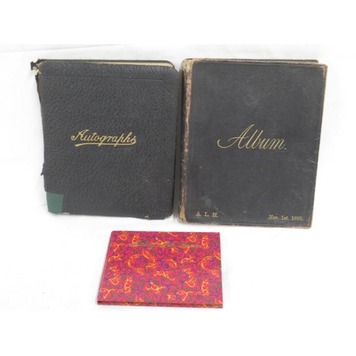 235 - 1891 Album cont. handwritten poetry, drawings, etc., c20th album with date 26th October 1920 written... 