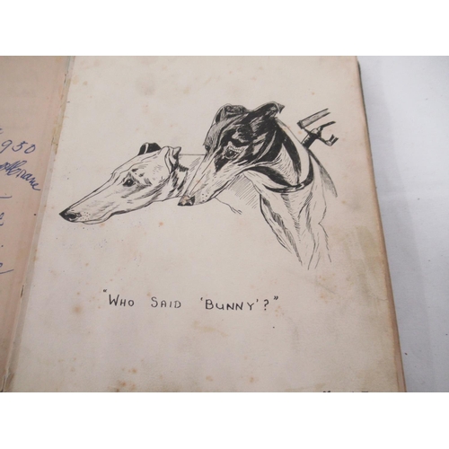 235 - 1891 Album cont. handwritten poetry, drawings, etc., c20th album with date 26th October 1920 written... 