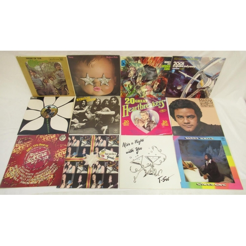 318 - Mixed collection of vinyl LPs to inc. U2, Diana Ross, Cliff Richard, Simon & Garfunkel, Kate Bush, P... 