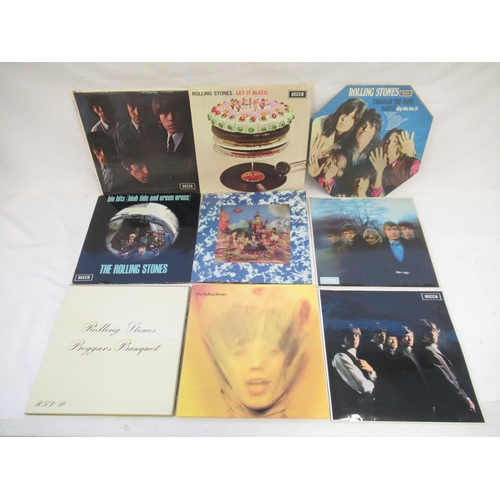 322 - The Rolling Stones - 'The Rolling Stones No.2' Mono LK 4661,  'Let it Bleed' LK 5025, 'Through the P... 