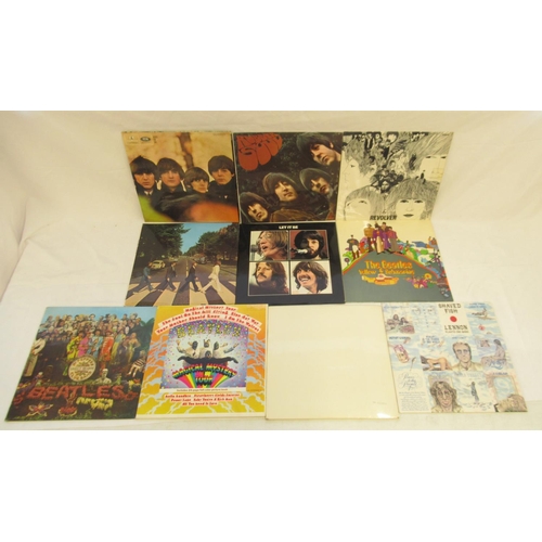 324 - The Beatles - 'Beatles for Sale' Mono PMC 1240, 'Rubber Soul' Stereo PCS 3075, 'Revolver' PMC 7009, ... 