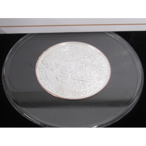 101 - The Royal Mint Petition Crown 2023 UK 2oz Silver Proof Two-Coin, Limited Edition No. 1838/3250, enca... 