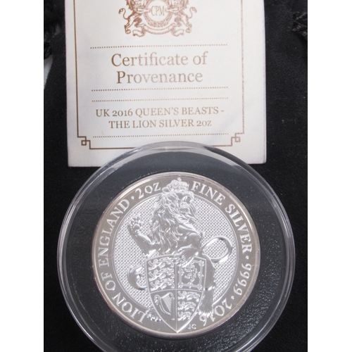 101 - The Royal Mint Petition Crown 2023 UK 2oz Silver Proof Two-Coin, Limited Edition No. 1838/3250, enca... 