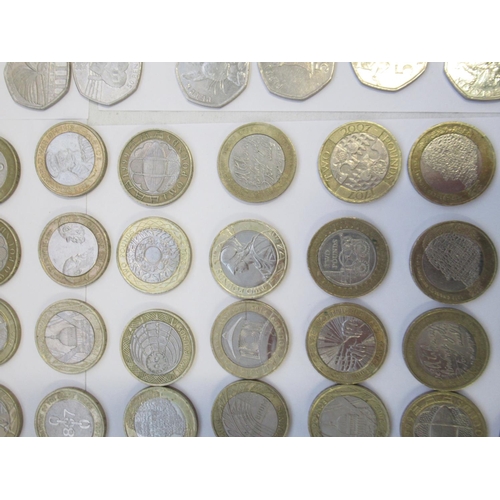 145 - Extremely large collection of circulated, plated & commemorative coins, encapsulated, loose, in sets... 