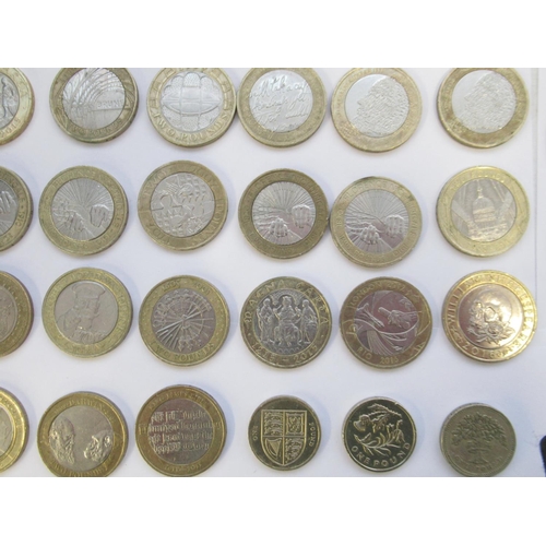 145 - Extremely large collection of circulated, plated & commemorative coins, encapsulated, loose, in sets... 