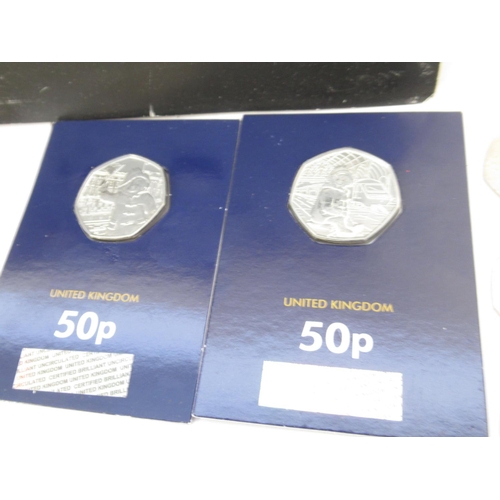 145 - Extremely large collection of circulated, plated & commemorative coins, encapsulated, loose, in sets... 