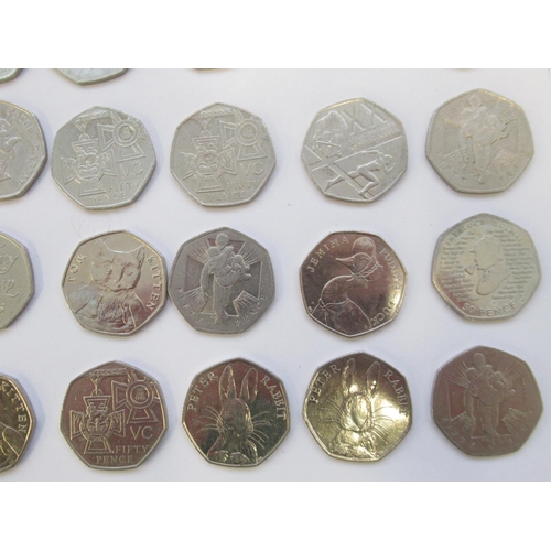 145 - Extremely large collection of circulated, plated & commemorative coins, encapsulated, loose, in sets... 