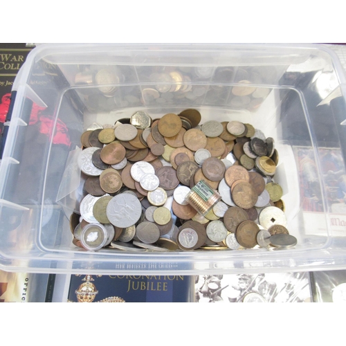 145 - Extremely large collection of circulated, plated & commemorative coins, encapsulated, loose, in sets... 